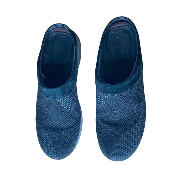 Dansko Women’s Size 39 (8.5-9) Sondra Mules Clogs Suede Black Trim Slip On - Picture 6 of 9